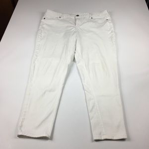 Short Maurice’s White Jeggins